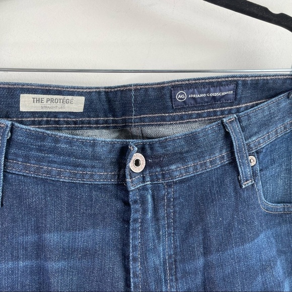 AG Adriano Goldschmied the protege straight leg jeans size 38 x 32 - Picture 4 of 8